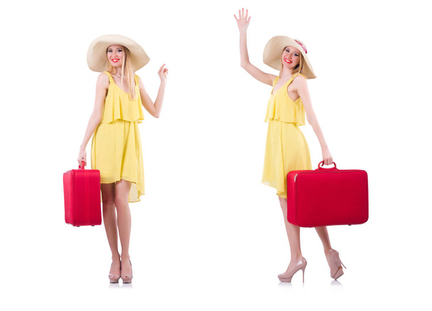 Young woman preparing for vacation - Photo, image