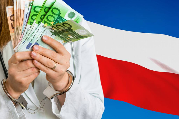 Korruption und Bestechung im Gesundheitswesen in Polen - Foto, Bild