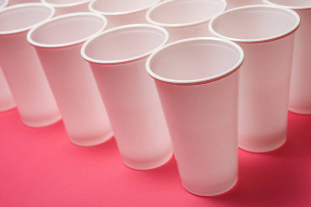Disposable cups view - Foto, Bild