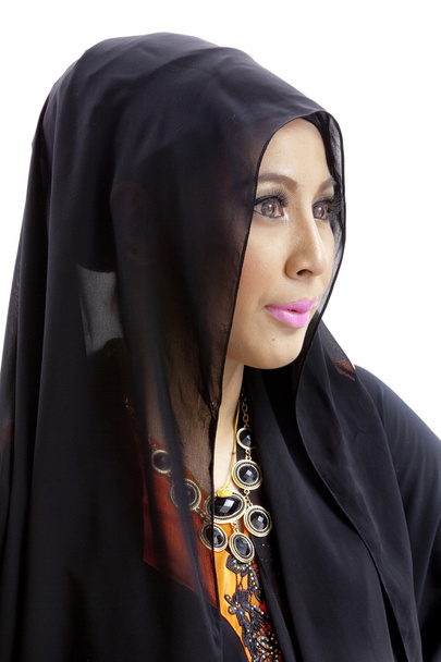 Muslim woman with headscarf - Zdjęcie, obraz
