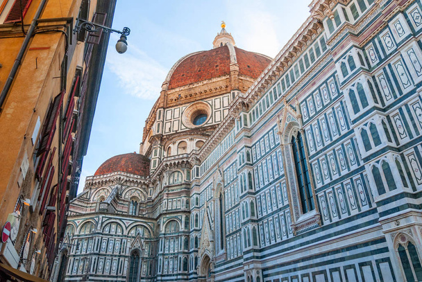 Beautiful renaissance cathedral Santa Maria del Fiore in Florence. - Foto, imagen