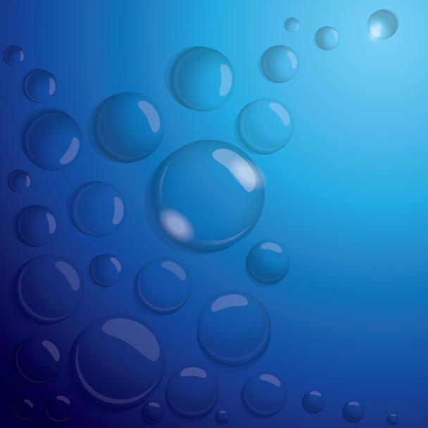 Gotas de agua vector fondo
 - Vector, imagen
