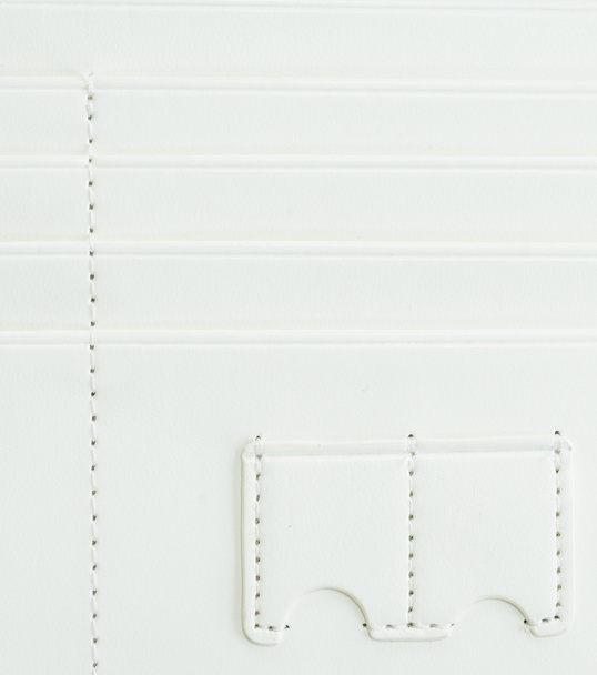 White leather wallet - Fotó, kép