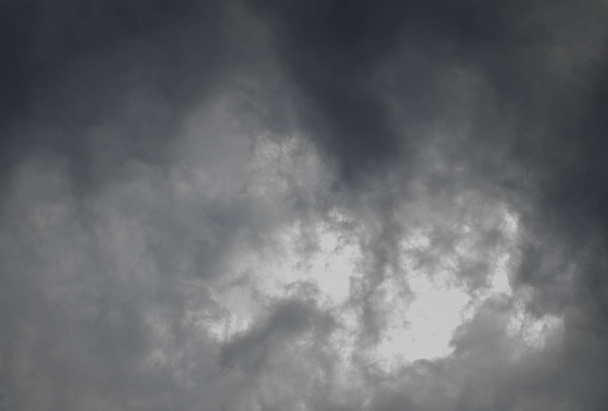 abstract of dark cloud before storm at evening - Fotoğraf, Görsel