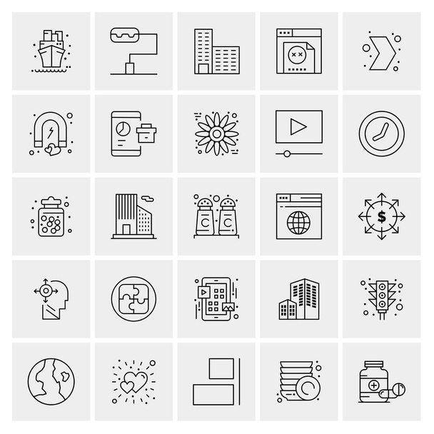 set of universal creative icons, simply vector Illustrations for web and mobile apps and projects  - Вектор, зображення