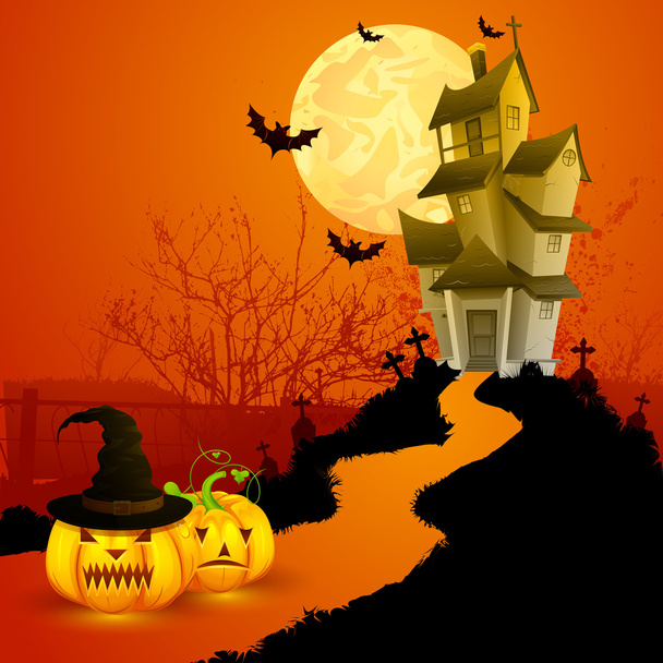 Хэллоуин
 - Вектор,изображение