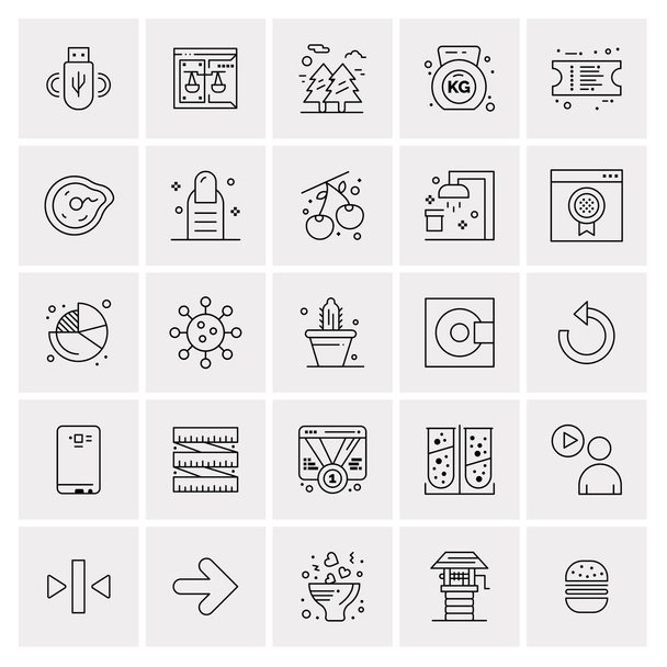 set of universal creative icons, simply vector Illustrations for web and mobile apps and projects  - ベクター画像