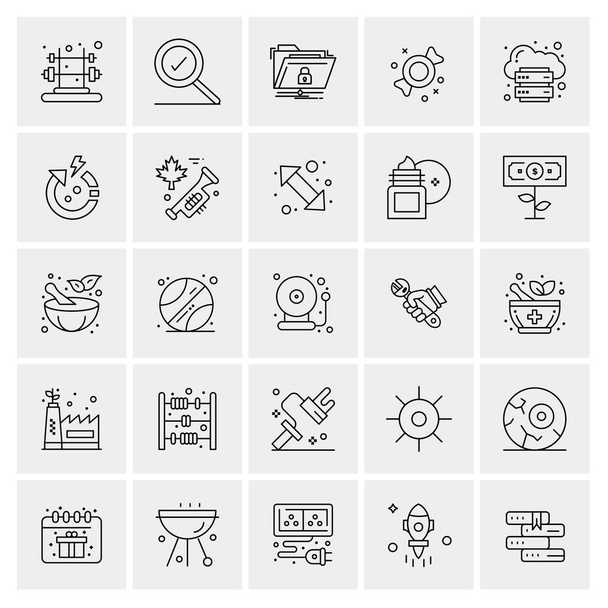 set of universal creative icons, simply vector Illustrations for web and mobile apps and projects  - Вектор,изображение