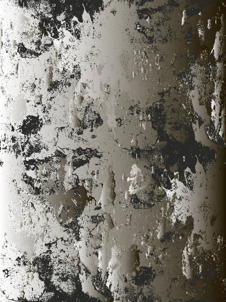 Rozsdás, hámozott fém borításos textúrája - Vektor, kép