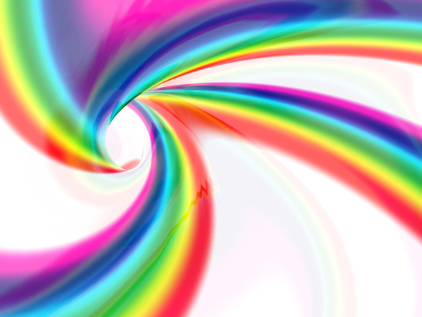 Vórtice líquido abstrato cheio de cor
 - Foto, Imagem
