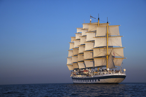 Clipper ship in a sea - Photo, Image