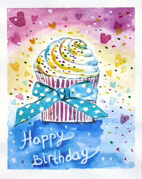Buona torta di compleanno - Foto, immagini