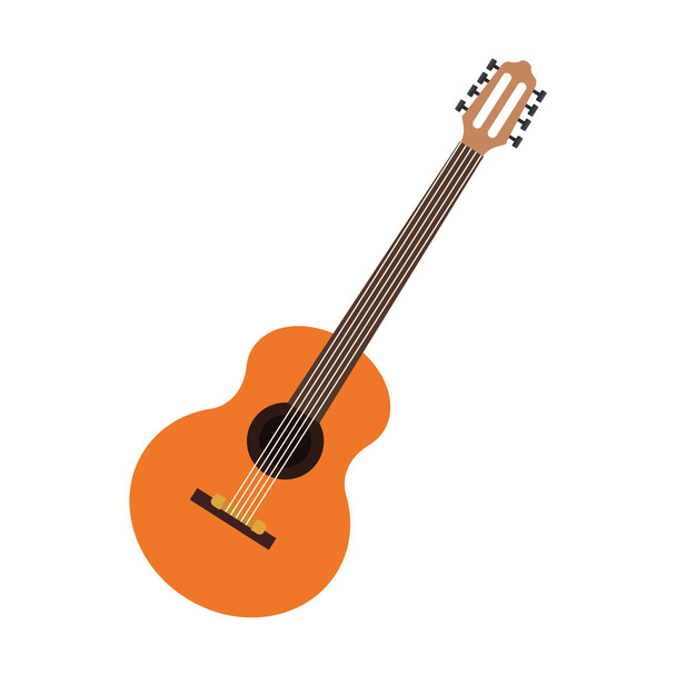 kytarové hudební nástroj ikona - Vektor, obrázek