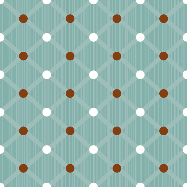 Seamless dots pattern background - Vector, Image