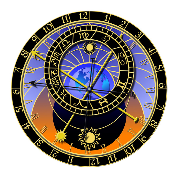 Astronomische Uhr - Foto, Bild