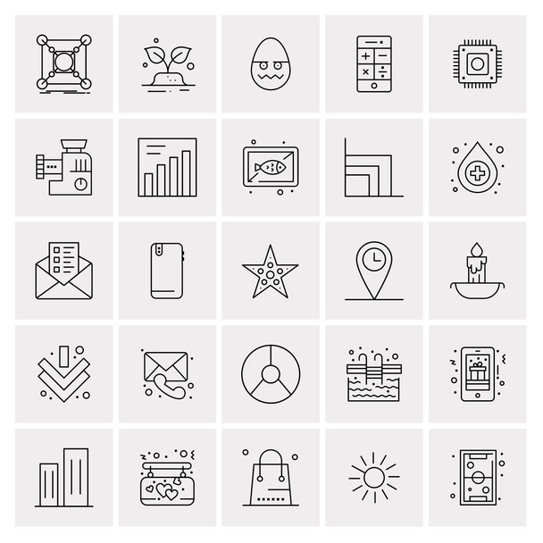 set of universal creative icons, simply vector Illustrations for web and mobile apps and projects  - Vector, Image