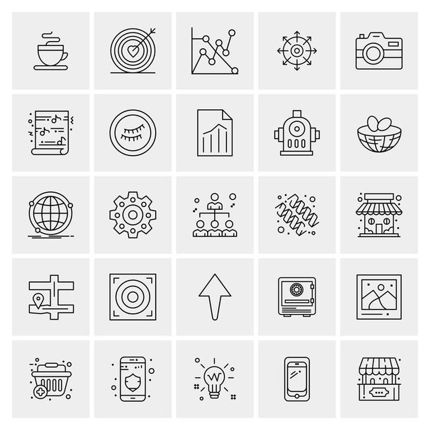 set of universal creative icons, simply vector Illustrations for web and mobile apps and projects  - Wektor, obraz