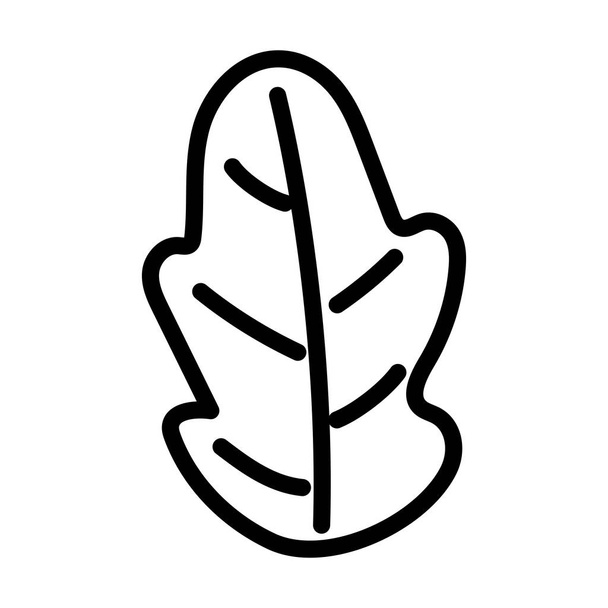 flower stem leaves foliage decoration icon vector illustration