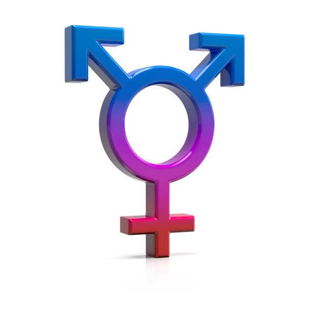 Símbolo bisexual
 - Foto, imagen