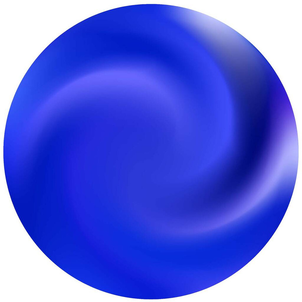 Round smooth blurred background. - Vecteur, image