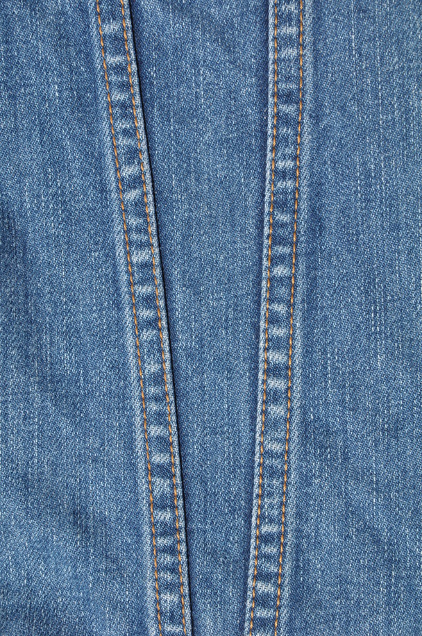 Texture on blue jean - Photo, Image
