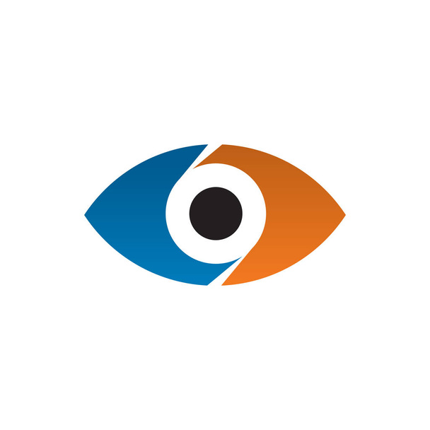 Wzór wektora projektu logo oka - Wektor, obraz