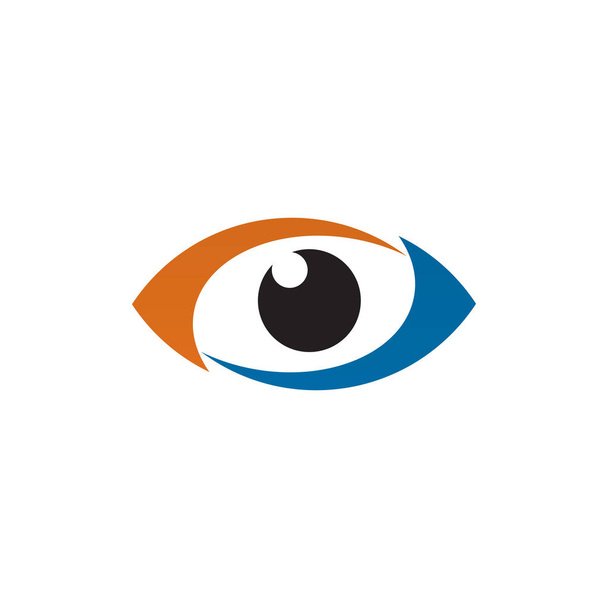 дизайн логотипу очей векторний шаблон
 - Вектор, зображення