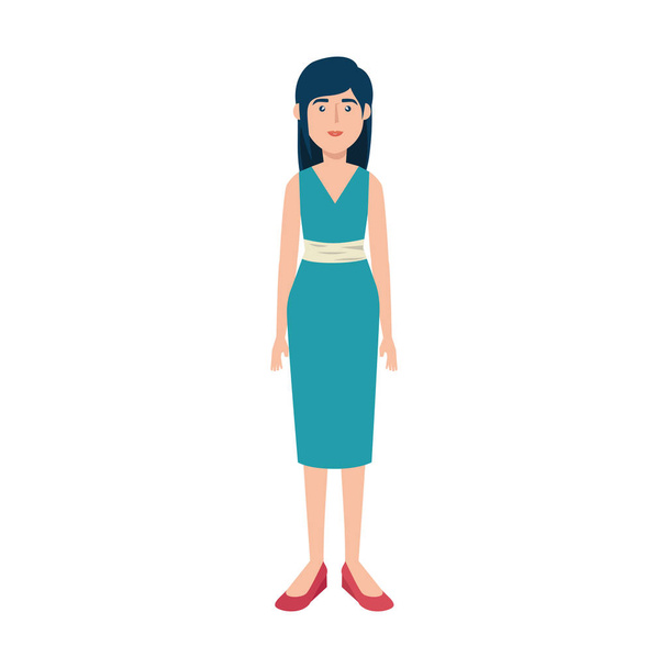 giovane donna avatar personaggio icona - Vettoriali, immagini