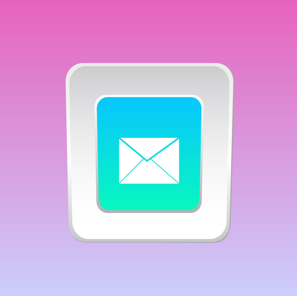 E-mail web buttons. - Vector, Imagen