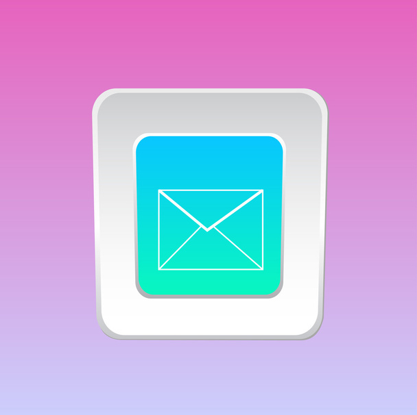 E-mail web buttons - Wektor, obraz