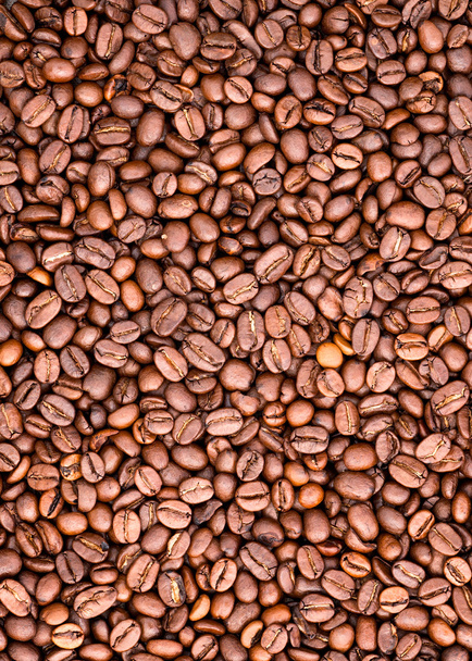 pražená kávová zrna, zázemí - Fotografie, Obrázek