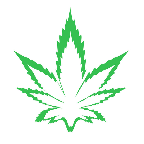 Icônes de marijuana cbd. Logo cannabinoïde. Huile de feuille de marijuana. Huile de chanvre. Illustration vectorielle sur fond isolé
. - Vecteur, image