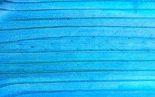 Natural wooden background, texture, blue tone - Photo, Image