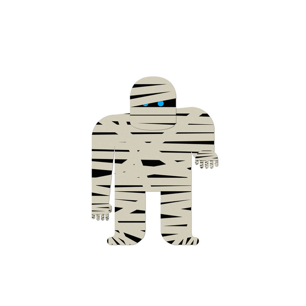 mummy icon, simply vector illustration  - Vector, Image