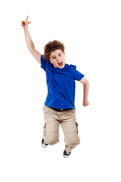 Boy jumping - Фото, зображення