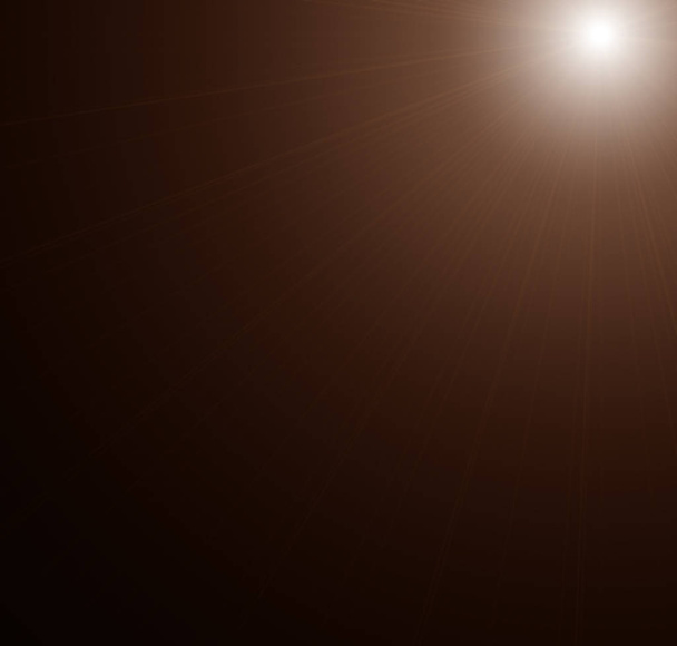 Résumé de l'éclairage pour background.abstract de fond de fusée éclairante de lentille numérique. De beaux rayons de lumière. - Photo, image