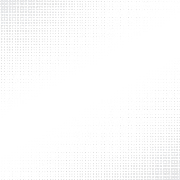 Φόντο των γκρίζων κουκκίδων σε λευκό                 - Διάνυσμα, εικόνα