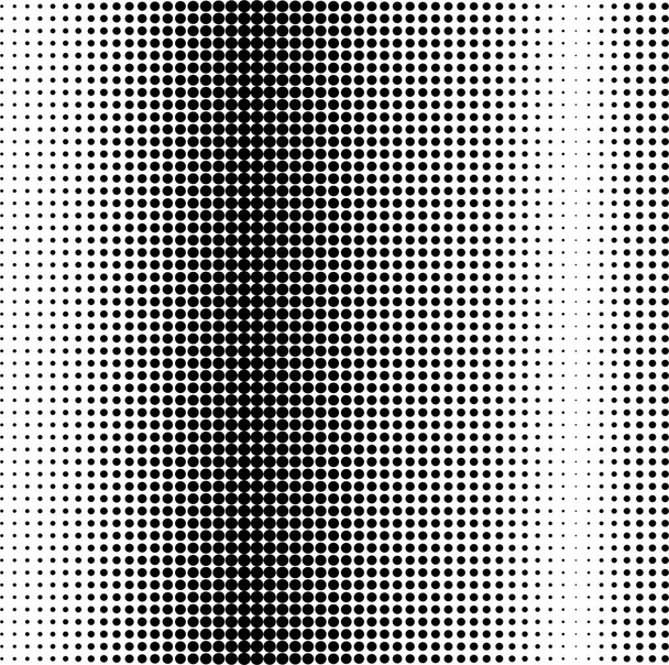 Μαύρες κουκκίδες σε λευκό φόντο - Φωτογραφία, εικόνα
