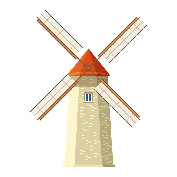 farm windmill icon image - Vector, Image