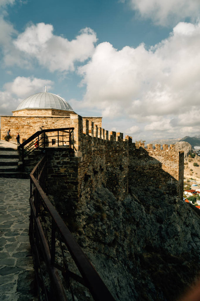 view at old medieval fortress in Crimea - Photo, image