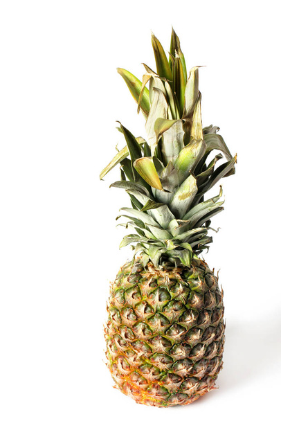 Pineapple on a white background. Fruit on a white background - Zdjęcie, obraz