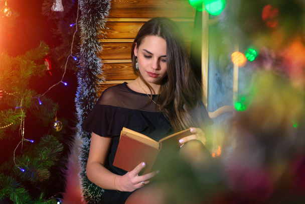 girl with a book - Photo, Image