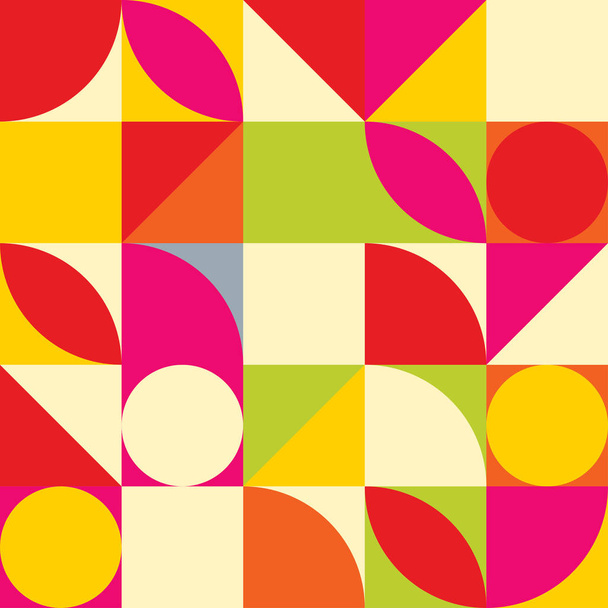 幾何学的抽象的背景ポスターデザインcのシンプルな形 - ベクター画像