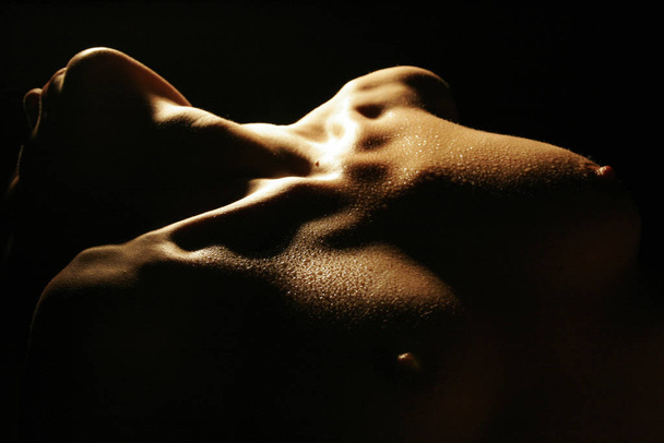 erotic nude photo, naked woman, female body - Fotó, kép