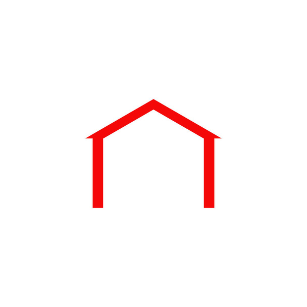 Návrhová vektorová šablona domovského loga - Vektor, obrázek