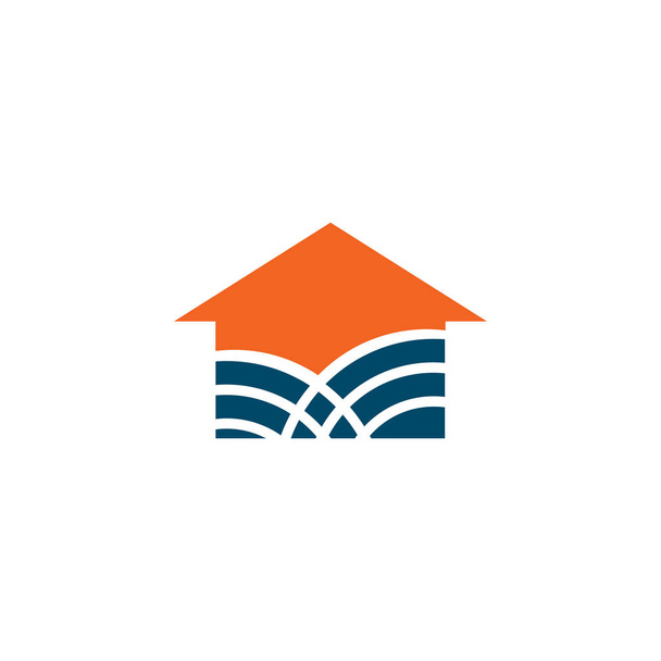 Home logo design vector template - Vector, Image