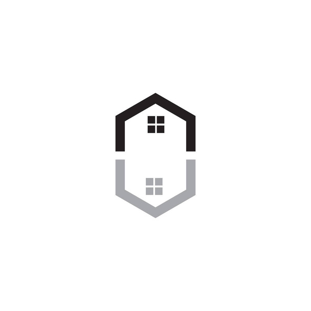Home logó design vektor sablon - Vektor, kép