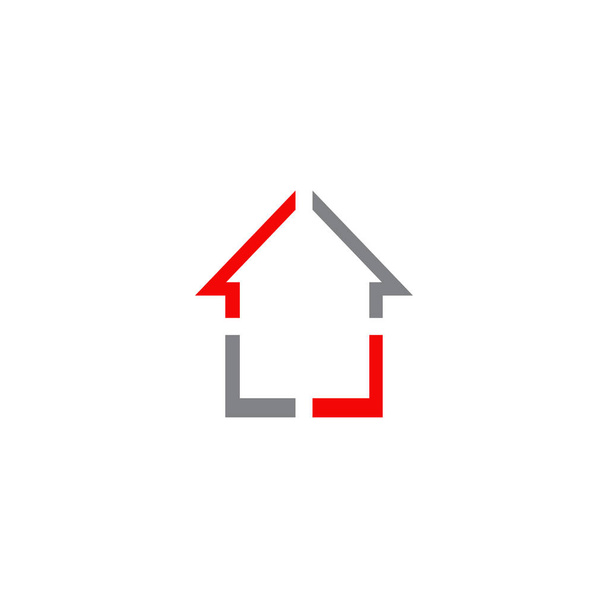 Koti logo suunnittelu vektori malli - Vektori, kuva