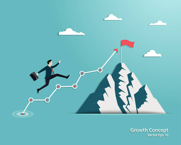 Business growth strategies concept - Vector, Image