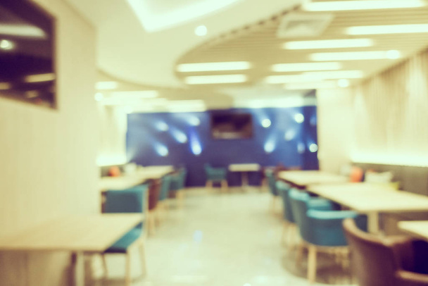 Abstract blur coffee shop and restaurant interior - Photo, image
